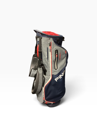 Used Ping HOOFER 14 Mens Stand Bag Grey 11846-S000110835