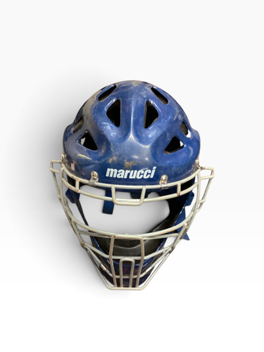 Used Marucci CATCHERS HELMET Catchers Helmet w/Mask Navy Blue MD 11846-S000110802