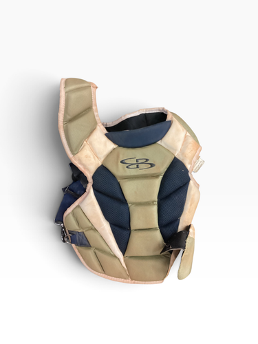 Used BoomBah CHEST PROTECTOR Catchers Chest Protector Navy Blue Junior 11846-S000110800