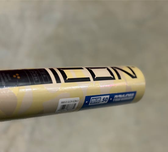 2025 Rawlings Icon Composite BBCOR Certified Bat (-3) 29 oz 32" (New)