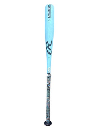 Used Rawlings RUS5C10 BB/SB USA 2 5/8 Bat Carolina Blue 31" 11835-S000212741