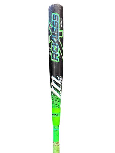 Used Marucci MCBCRH BB/SB High School -3 Bat Black And Neon Green 33" 11835-S000212455