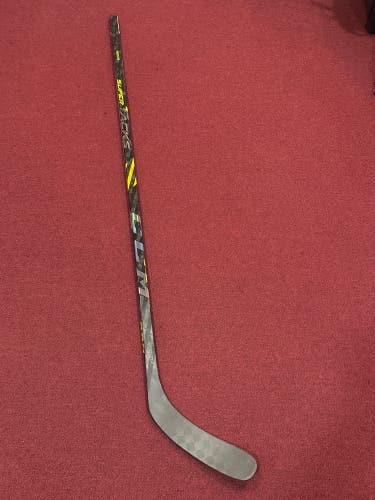 CCM Super Tacks AS4 Pro Left Hand Hockey Stick Heel Curve 85 Flex Pro Stock (New) Item#26HE