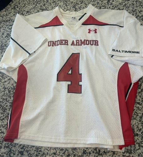 Under Armour All American lacrosse team game jersey mens L large NEW