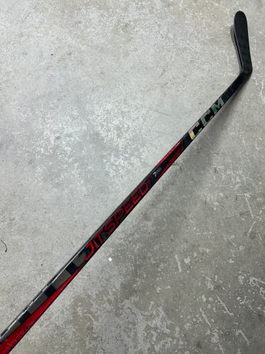 80 Flex P28 Senior CCM Jetspeed Ft7 Pro Left Hand Hockey Stick Pro Stock (Used)