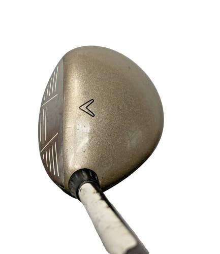Callaway 2004 Big Bertha 7 Wood 21* 55g Gems Ladies Graphite 40.5" RH Stock Grip