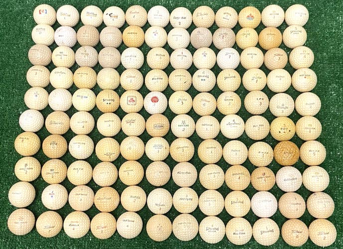 Vintage Golf Ball Collection 312 Pieces Lot Of 26 Dozen Assorted Nicklaus Palmer
