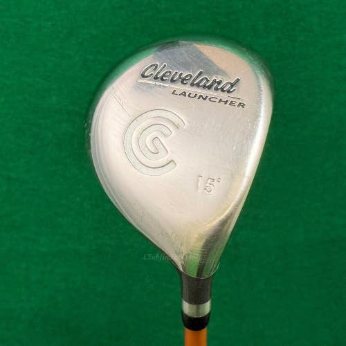 Cleveland Launcher Stainless 15 Fairway 3 Wood Launcher Gold 55g Regular