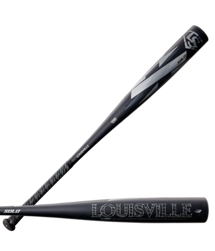 New 2022 Louisville Slugger SOLO Alloy BBCOR Baseball Bat, -3 Drop, 2-5/8 in Barrel, WTLBBS622B3