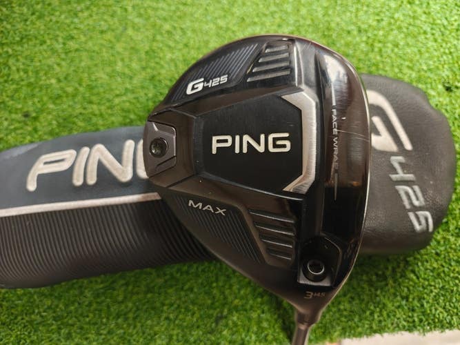 Ping G425 Max Fairway 3 Wood 14.5 Degree Regular Flex ALTA CB 65 Headcover