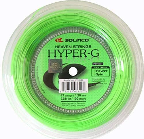 Solinco Hyper G 328 Foot Lime Green Mini Reel