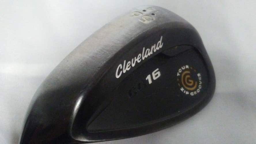 Cleveland CG16 Black Pearl Sand Wedge 56* 14* (Steel, LEFT) LH SW Golf Club