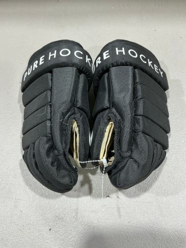 Black Junior Pure Hockey Gloves 12" (Used)
