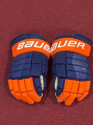 New York Islanders Bauer Pro Series Gloves 15" Pro Stock Item#PSBB15