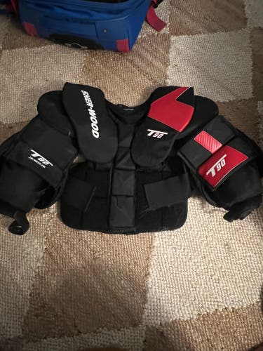 Medium Sher-Wood T90 Goalie Chest Protector (Used)