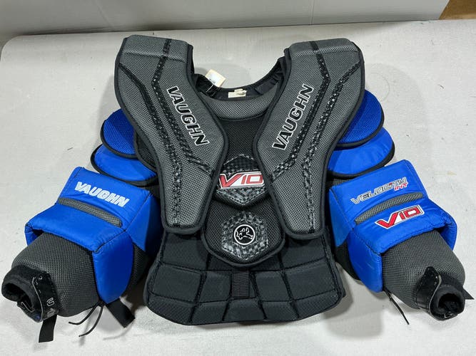 Intermediate Large Vaughn V10 Goalie Chest Protector (Used)