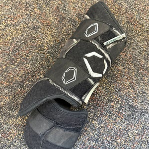 Black Senior EvoShield Leg guard Shin Guard (Used)