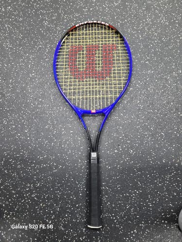Used Wilson ENFORCER Adult Tennis Racquet Royal Blue 4 5/8" 11849-S000044650