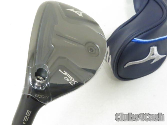 Mizuno JPX ONE Hybrid 22 4HY Denali Frost Blue 70g 5.5 Regular +Cover LEFT MINT