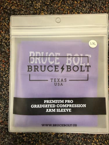 Bruce Bolt Purple Arm Sleeve L/XL (New)