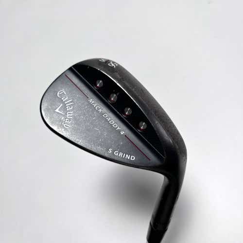 Callaway Mack Daddy 4 Black Sand Wedge SW 56* 10 S TT DG S200 Stiff RH