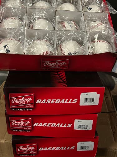 New MILB Rawlings Baseballs (NEW)