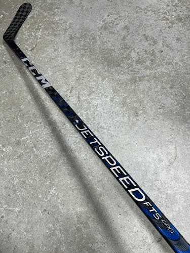 80 Flex P90TM Senior CCM JetSpeed FT5 Pro Right Hand Hockey Stick Pro Stock NHL (Used)
