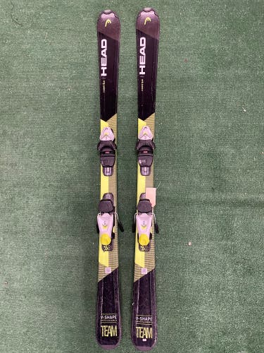 HEAD V-Shape 147 cm Skis With Bindings (Used)