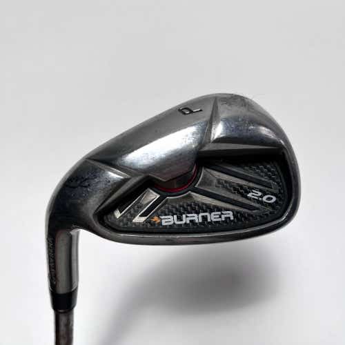 LEFTY TaylorMade Burner 2.0 Pitching Wedge PW Burner 2.0 85g Stiff Steel Mens LH