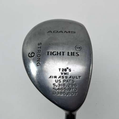 Adams Tight Lies 1998 9 Fairway Wood 28* Regular Graphite Mens RH Oversize Grip