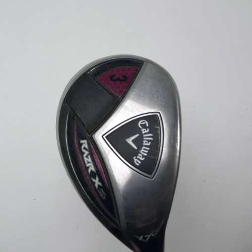 Callaway Razr X HL 3 Hybrid 21* 60g Senior Graphite Mens RH