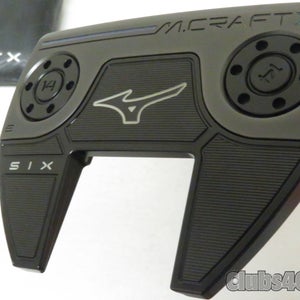Mizuno Putter M-Craft X Series SIX S Putter Slant Neck 38" +Cover .. MINT