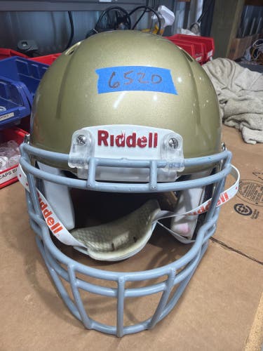 USED RIDDELL SPEED ADULT HELMET - MEDIUM - VEGAS GOLD - REJECT