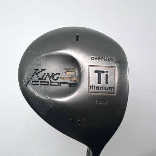 Cobra King Cobra Titanium Oversize Tour Driver 9.5* Stiff Graphite Mens RH