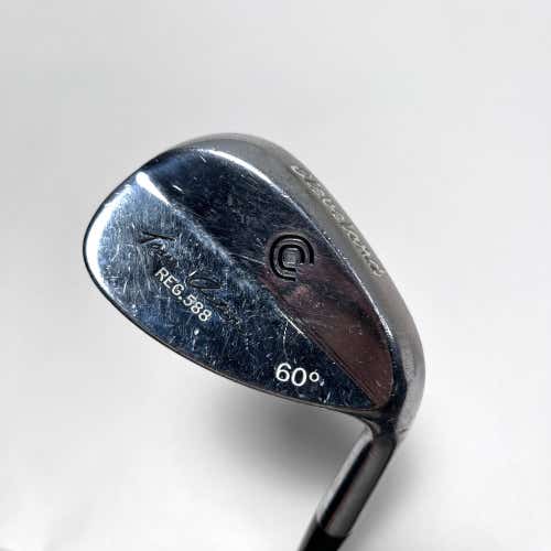Cleveland 588 Lob Wedge LW 60* True Temper Wedge Steel Mens RH