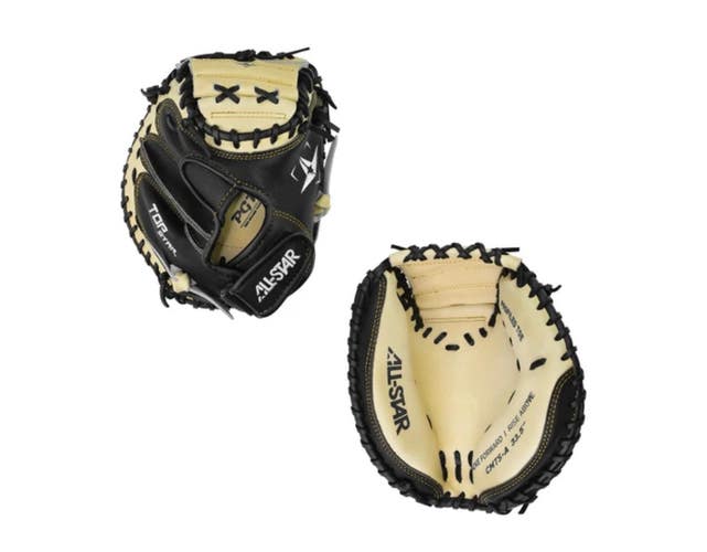 New ALL-STAR 31.5IN RHT YOUTH CATCHER MITT TOP STAR SERIES 11834-ASTCM-TS-Y-RHT-BKT