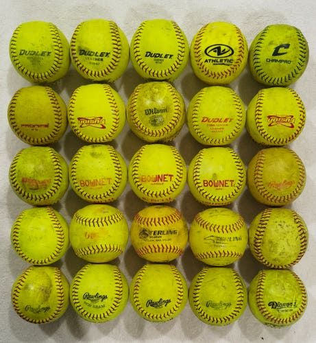 Softball 25 pack 12" (Used)