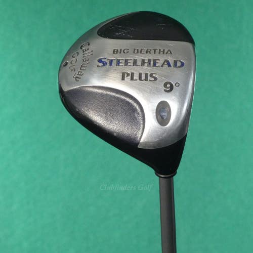 Callaway Big Bertha Steelhead Plus 9 Driver Factory Graphite Firm *DENT*