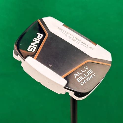 Ping Scottsdale TEC ALLY BLUE ONSET 37.75" CS Belly Putter w/Super Stroke & HC