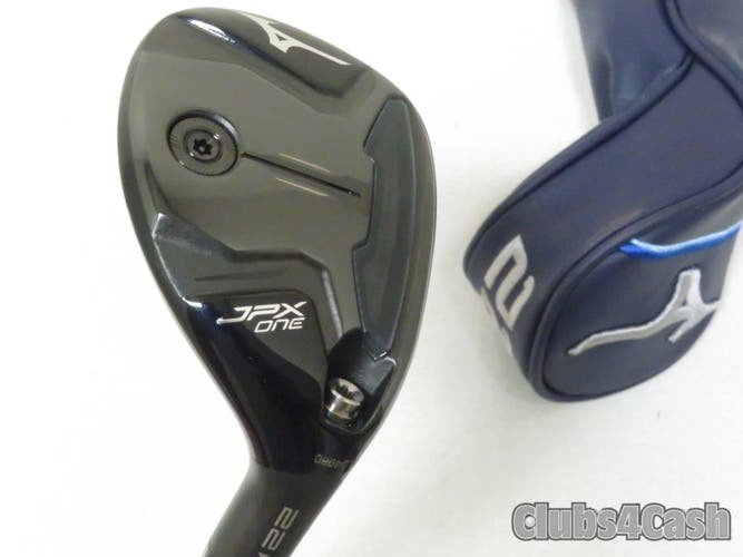 Mizuno JPX ONE Hybrid 22 4HY Mitsubishi Tensei 1K Black 85 Stiff +Cover  MINT