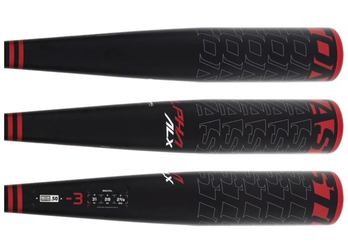 Easton Alpha ALX Alloy BBCOR Certified Bat (-3) (New)