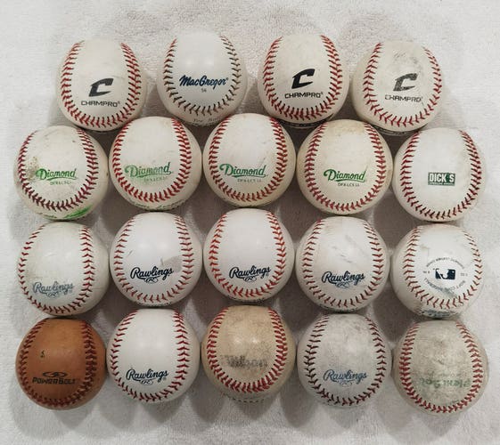 Baseballs (soft)19 Pack  (Used)