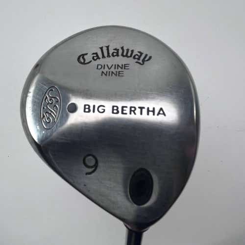 Callaway S2H2 Big Bertha 9 Fairway Wood 24* RCH 90 90g Regular Graphite Mens RH