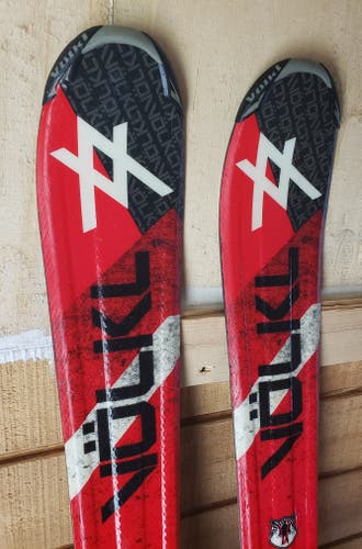120cm Jr./Kids Skis VOLKL AC UNLIMITED with Jr. Marker MOD 4.5 Adjustable Bindings *USED* CLEANED