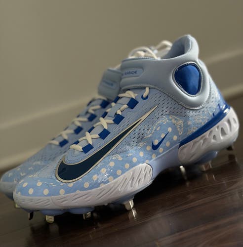 Nike Alpha Huarache Elite 4 Father's Day Baseball Cleat men’s sz 10.5 HV6885-400