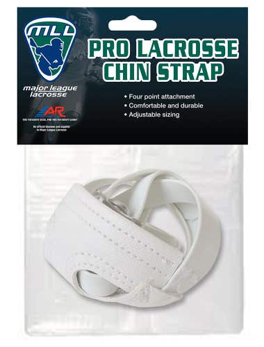 A&R Sports MLL Chin Cup – White Lacrosse Chin Cup (New)