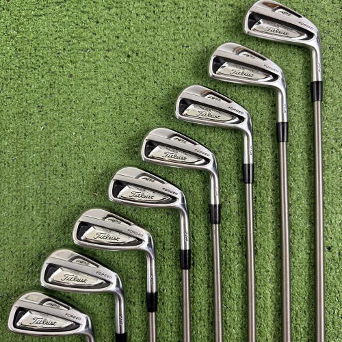 Titleist AP2 714 Iron Set 4-PW GW Aerotech Steelfiber Stiff Flex 110g Shafts