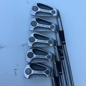 Titleist Acushnet Iron Set 4-9 (NO 7 IRON) Stiff Flex