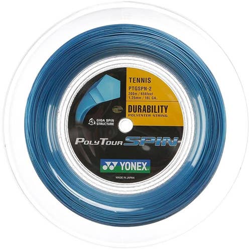 Yonex Spin Tennis String 1.20mm 200m Reel