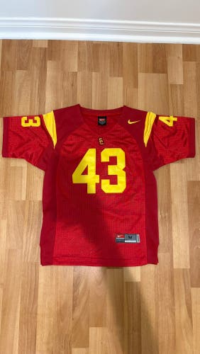 Youth M | USC Trojans #43 Troy Polamalu Nike Football Jersey
